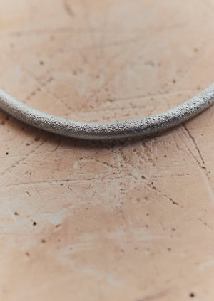 Lindey Tydeman Textured Bangle | Silver
