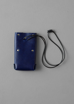 Kate Sheridan Jigsaw Pouch Bag | Cobalt