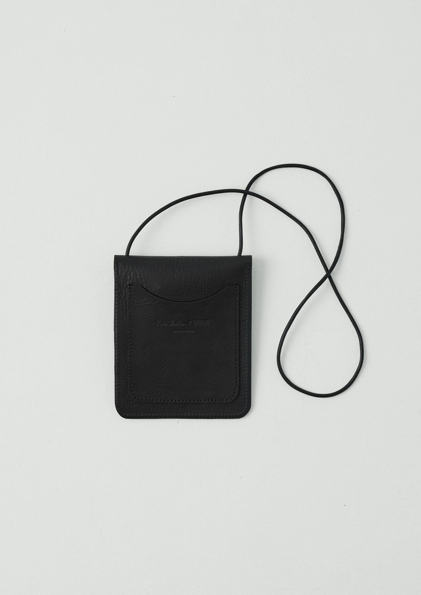 Kate Sheridan Leather Erin Pouch | Black