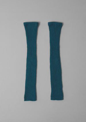 Nishiguchi Kutsushita Alpaca Arm Warmers | Teal