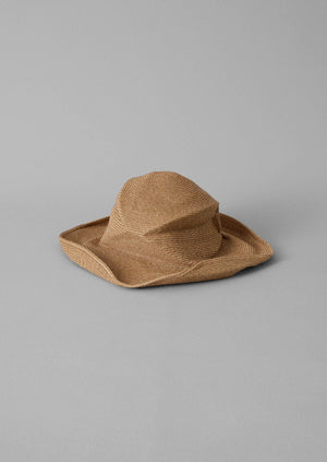Decho Crushed Washi Paper Hat | Natural
