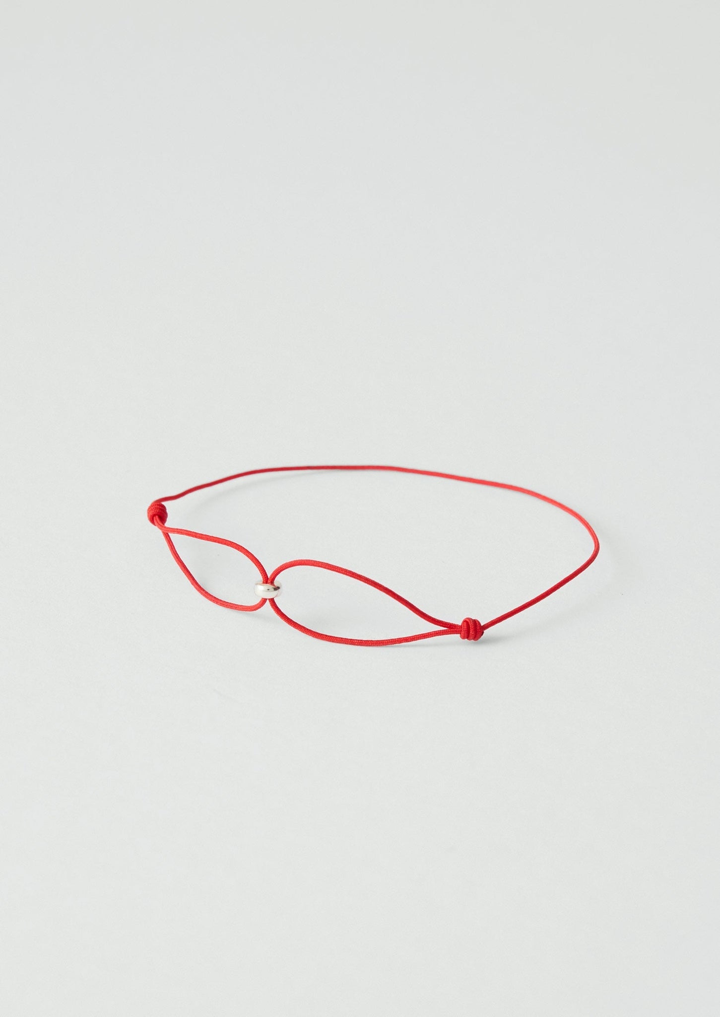 Helena Rohner Silver Bead Bracelet | Tomato/Silver