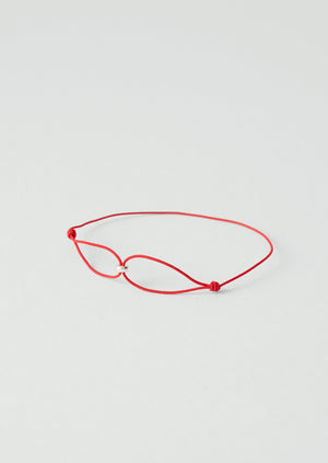 Helena Rohner Silver Bead Bracelet | Tomato/Silver