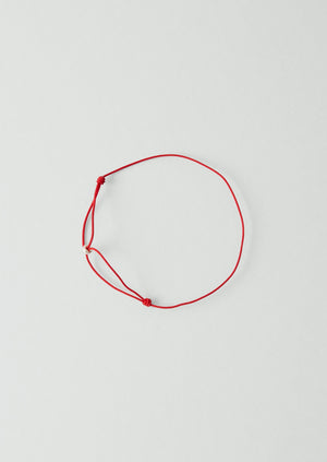 Helena Rohner Silver Bead Bracelet | Tomato/Silver