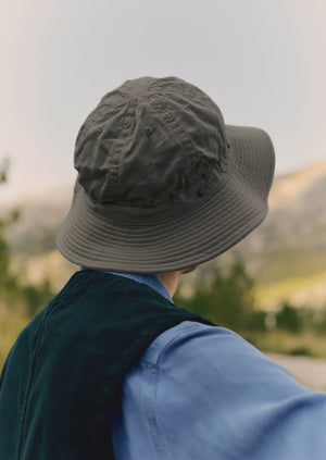 Decho Washi Sun Hat | Washed Grey