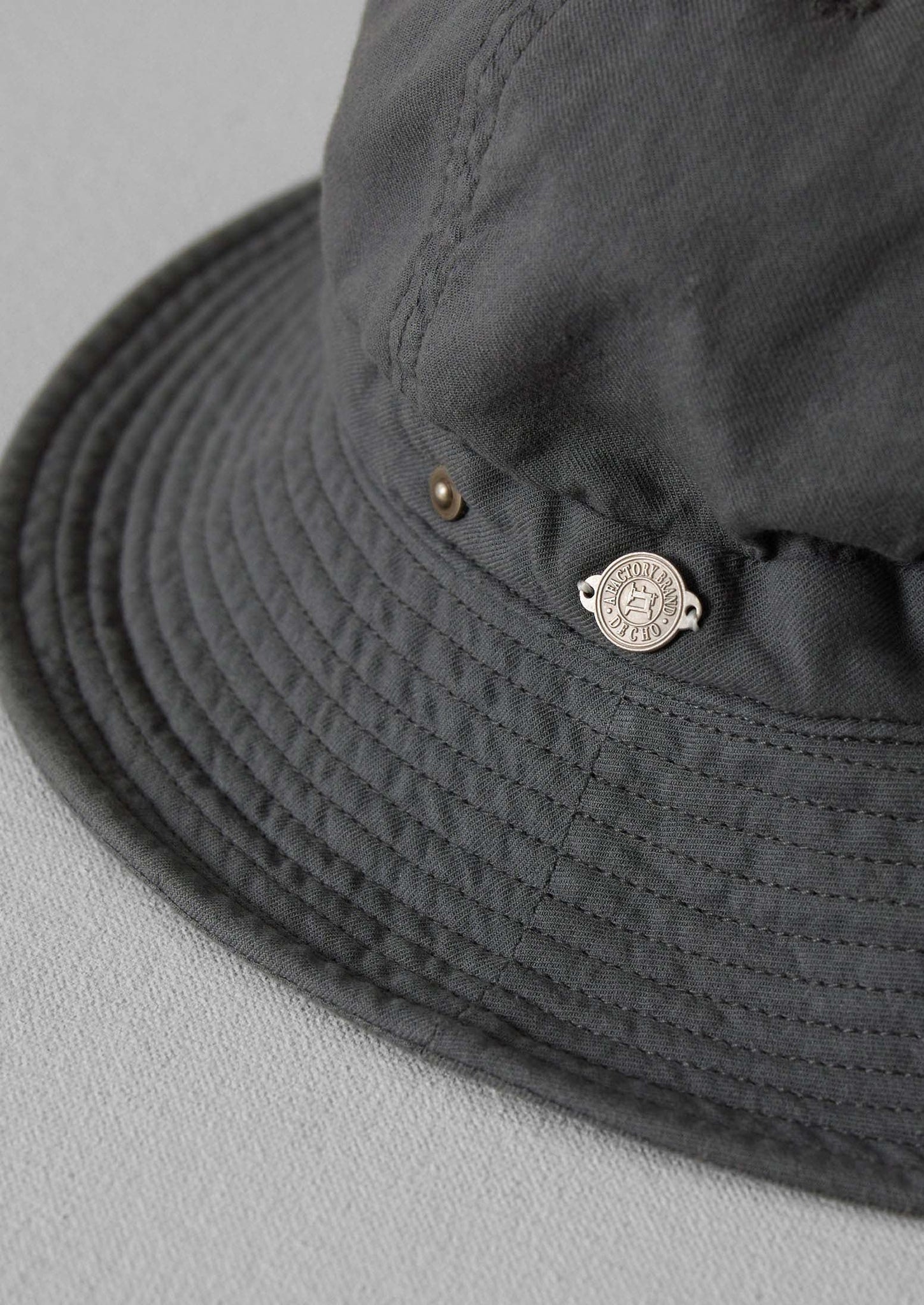 Decho Washi Sun Hat | Washed Grey