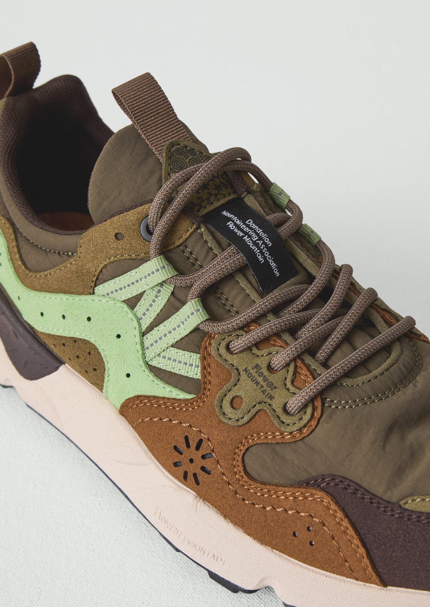 Flower Mountain Yamano Kaiso Trainers | Deep Olive