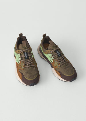Flower Mountain Yamano Kaiso Trainers | Deep Olive