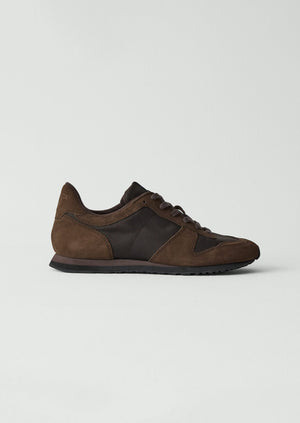 Novesta Marthon Runner Trainers | Bitter Chocolate