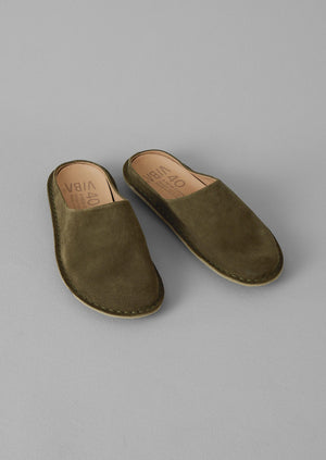 Vibae Roma Mules | Olive