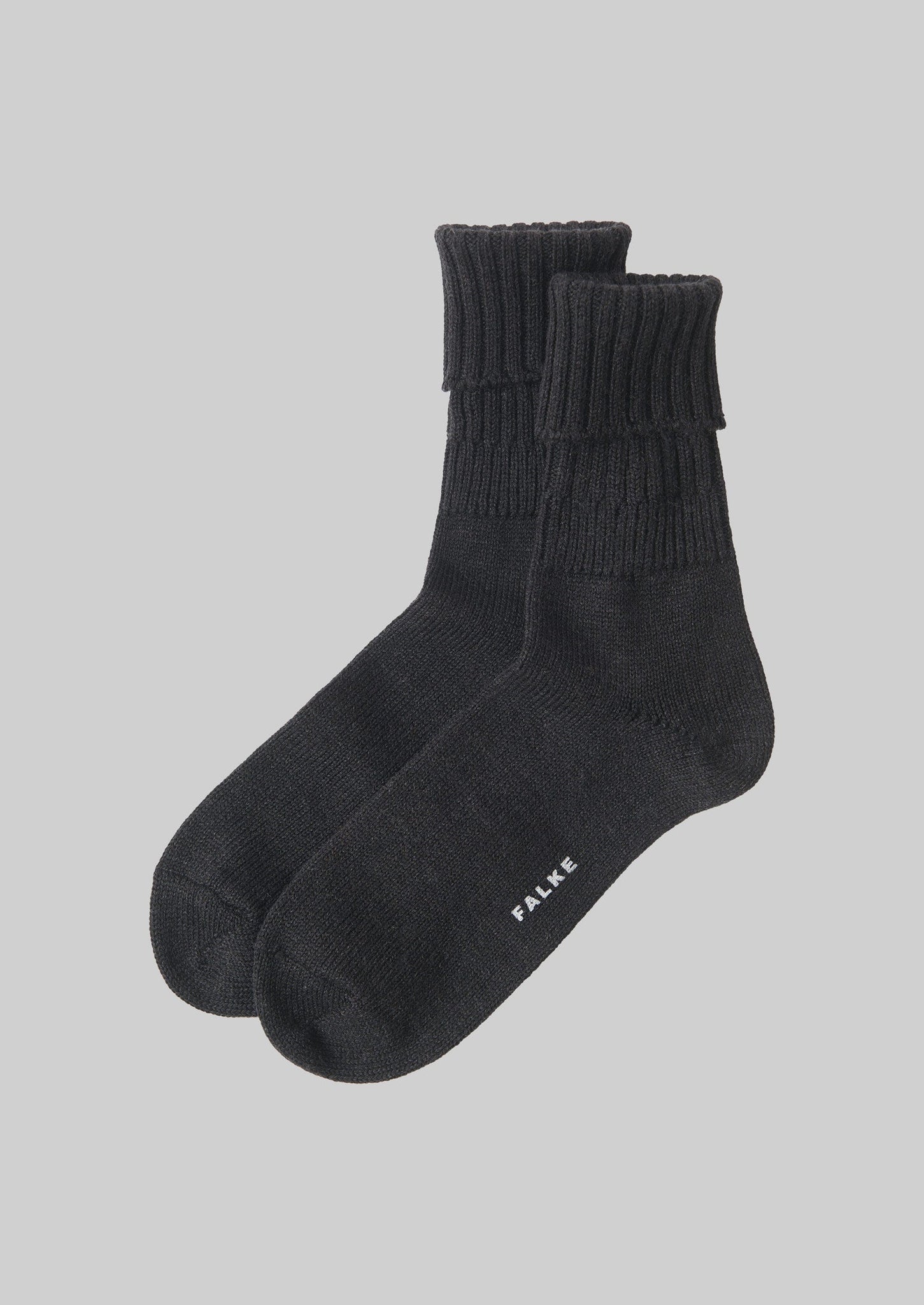 Falke Striggings Chunky Socks | Anthracite