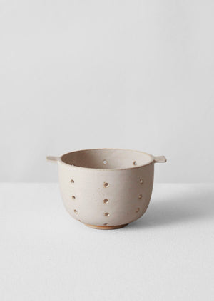 Rebecca Williams Berry Colander | Matte White