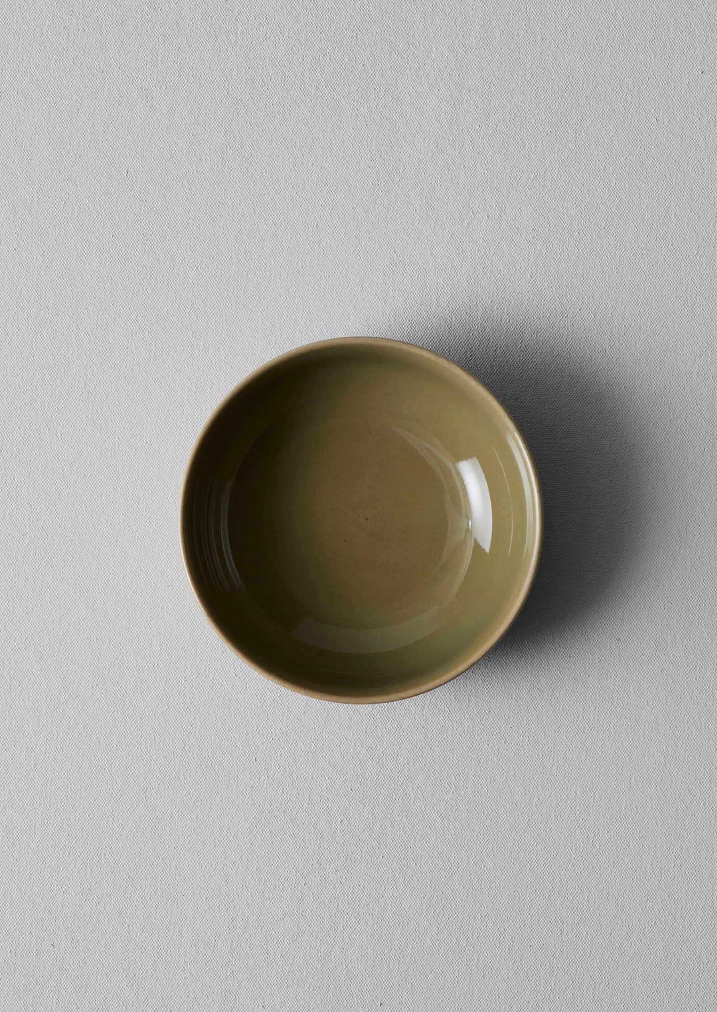 Stoneware Dip Bowl | Khaki