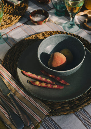 Cove Stoneware Bowl | Blue Grey