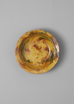 Poterie Barbotine Marbled Dish | Honey