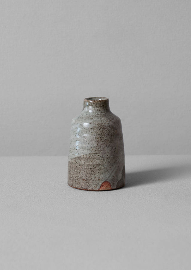 Bert Jones Bottle Vase | Speckled Grey