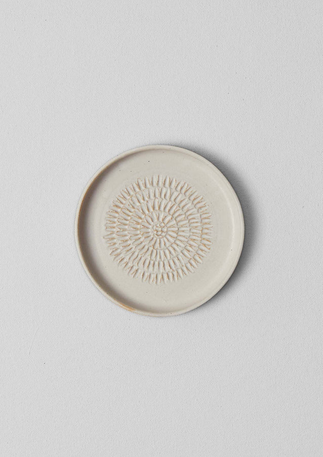 Rebecca Williams Garlic Grater | Matte White