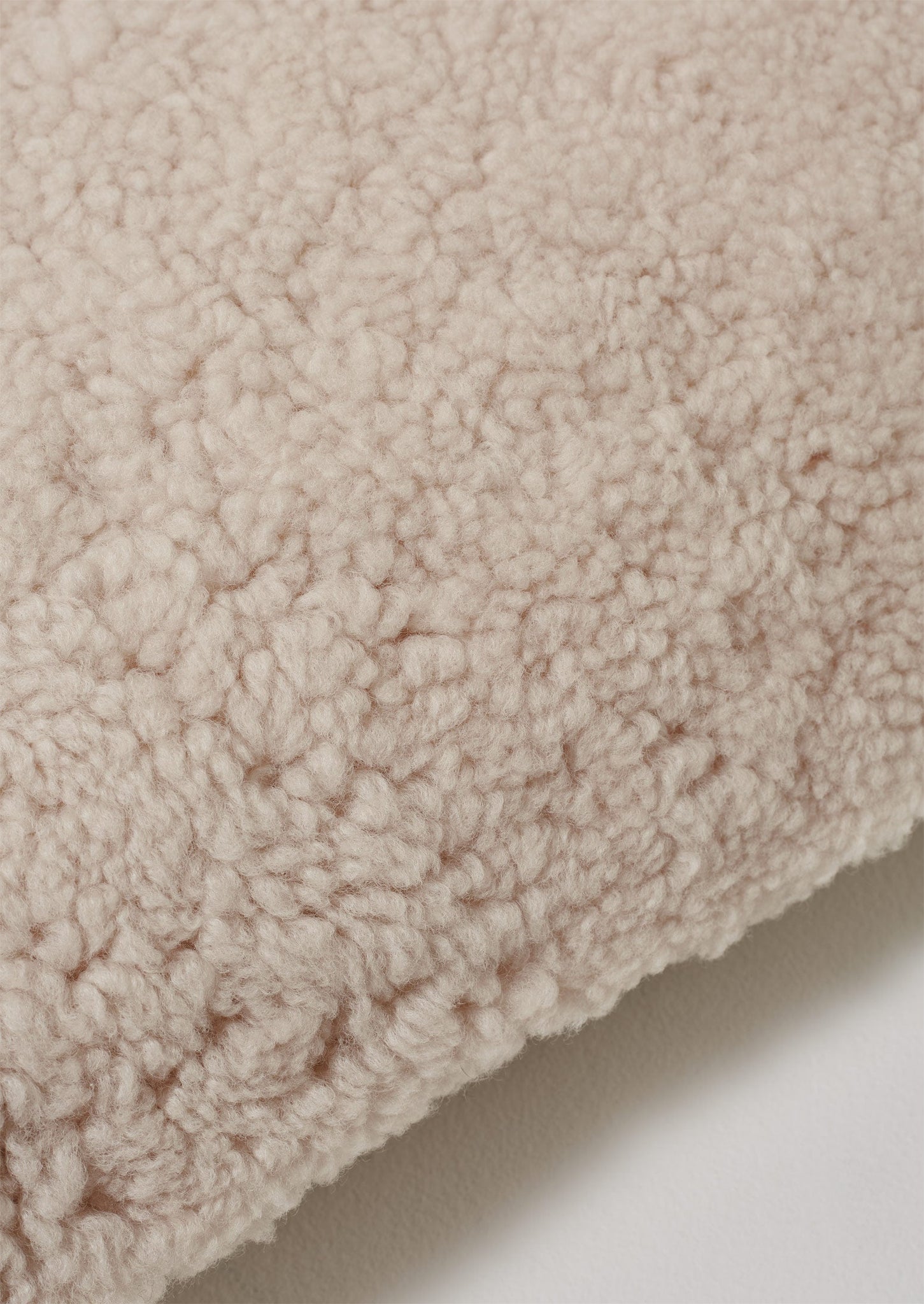 Sheepskin Cushion Cover | Ecru/Natural