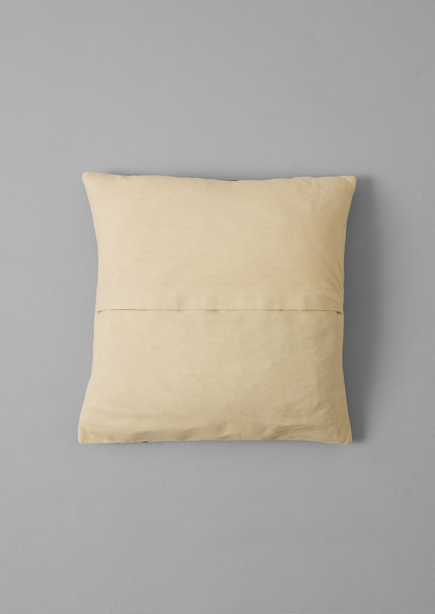 Embroidered Lark Cushion Cover | Sandstone/Burnt Sienna