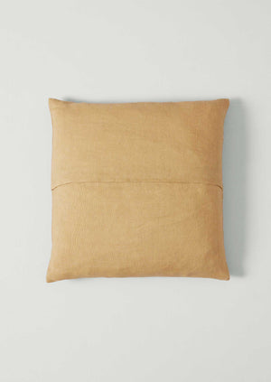 Aria Embroidered Cushion Cover | Sand/Almond
