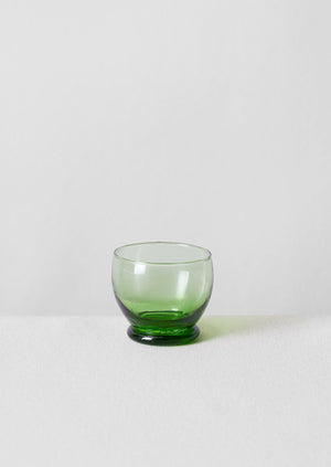 Rounded Moroccan Glasses Set | Green