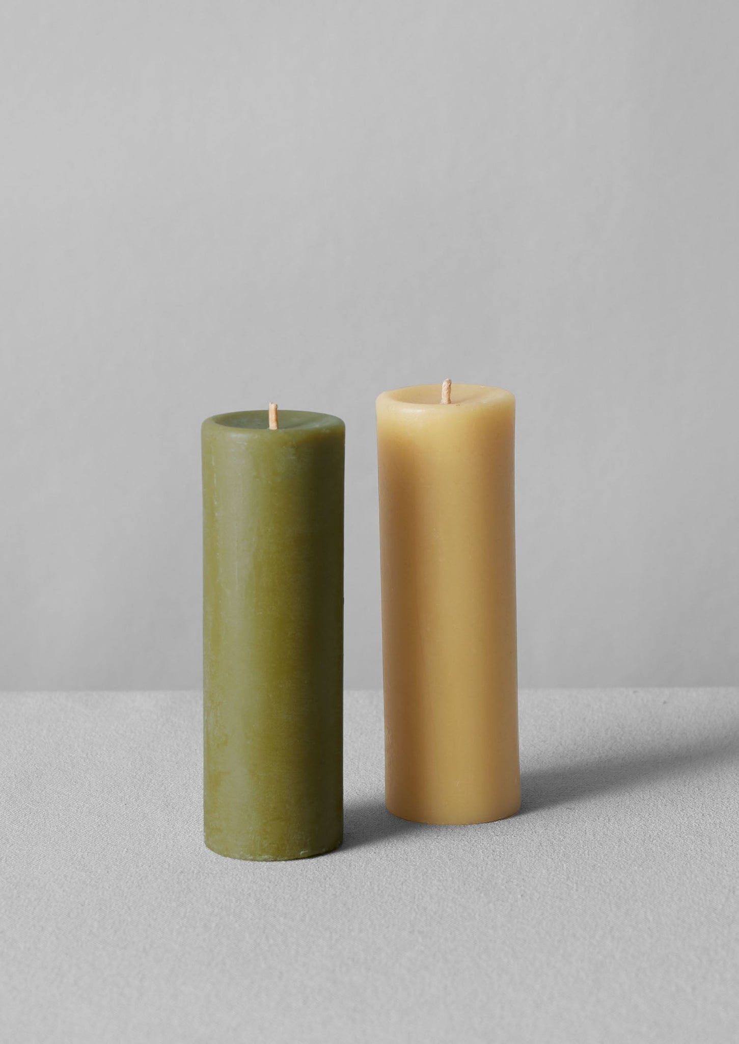 Skar Organics Beeswax Pillar Candle | Natural