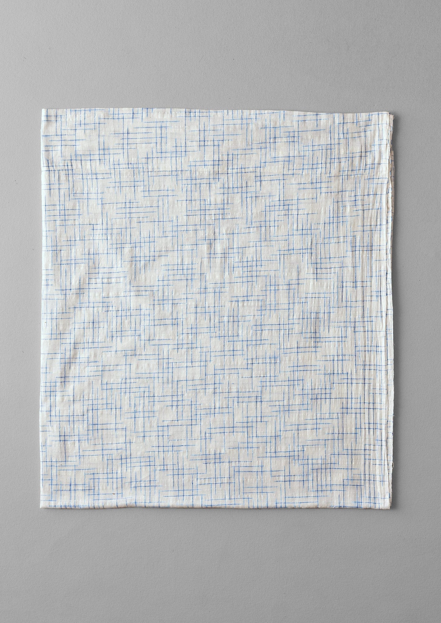 Hand Woven Space Dye Curtain Set | Chalk/Breeze Blue