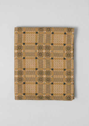 Melin Tregwynt Welsh Blanket | Mead/Ash