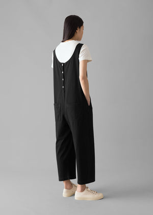 Lydia Jersey Jumpsuit | Washed Black