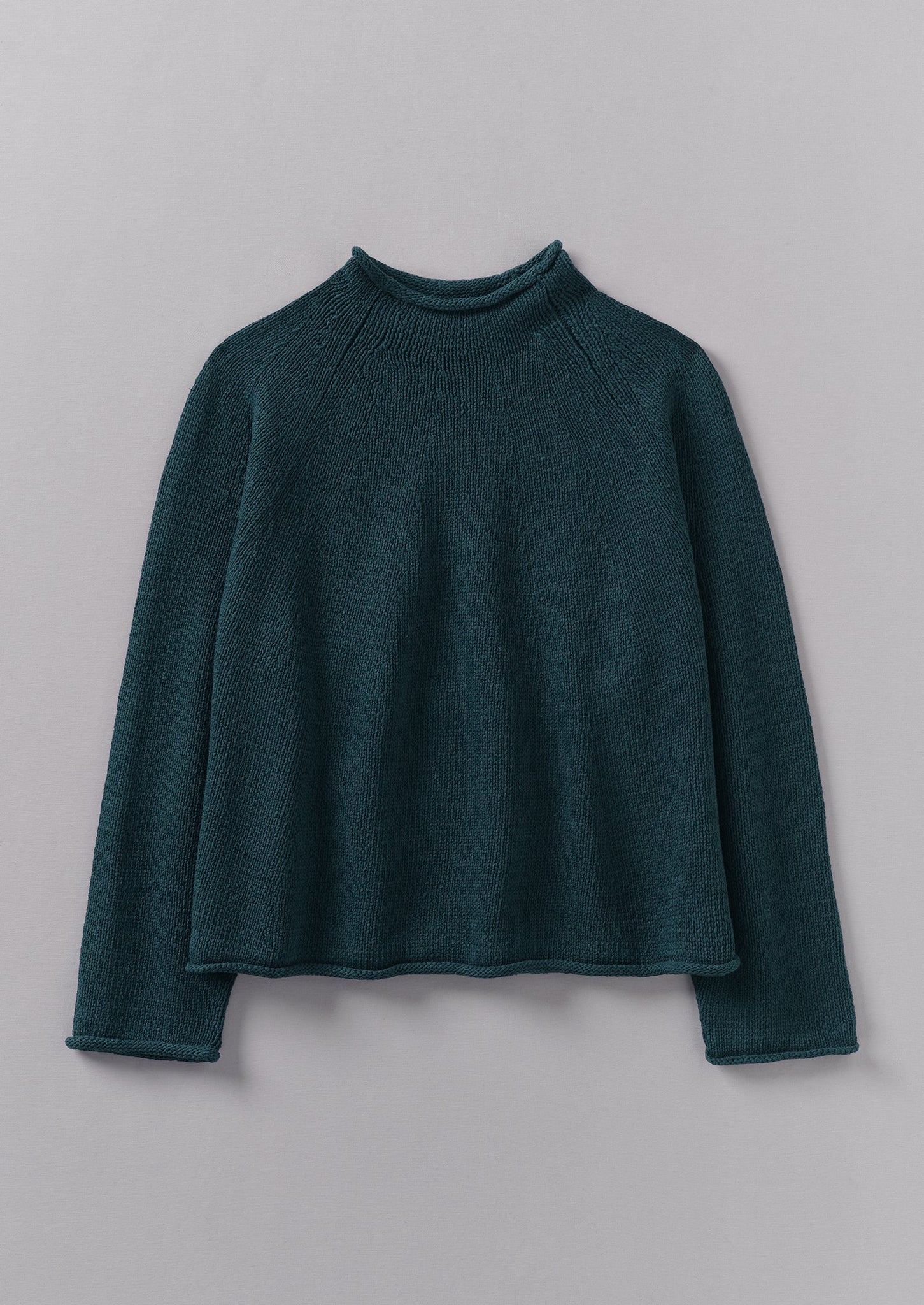 Organic Cotton Linen Easy Sweater | Puck