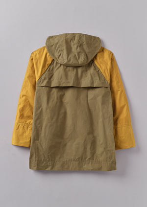 Waxed Cotton Mountain Coat | Cumin