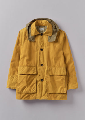 Waxed Cotton Mountain Coat | Cumin