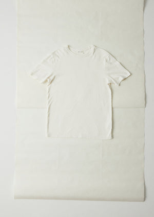 Theo Organic Cotton Short Sleeve Tee | Chalk