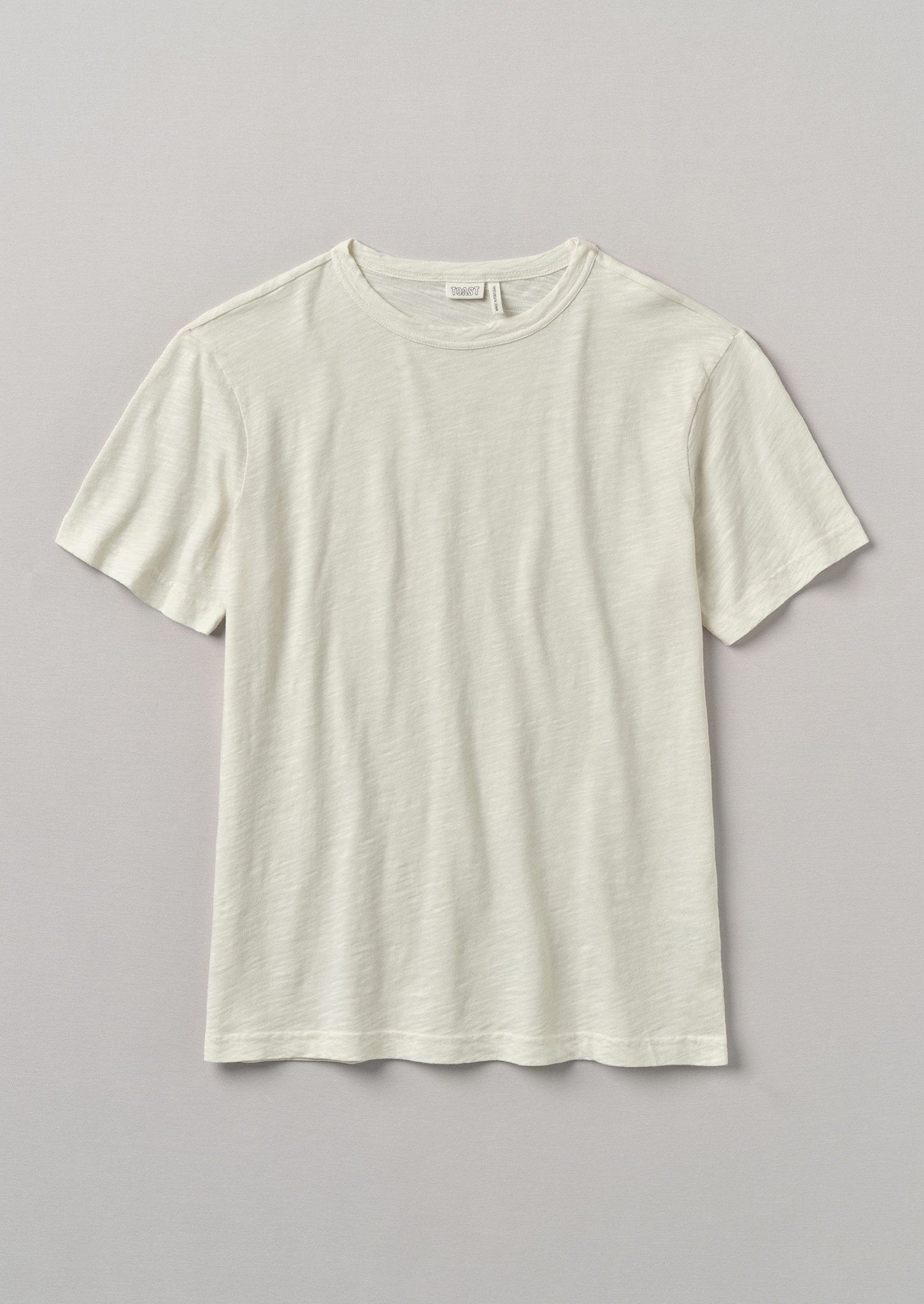 Theo Organic Cotton Short Sleeve Tee | Chalk