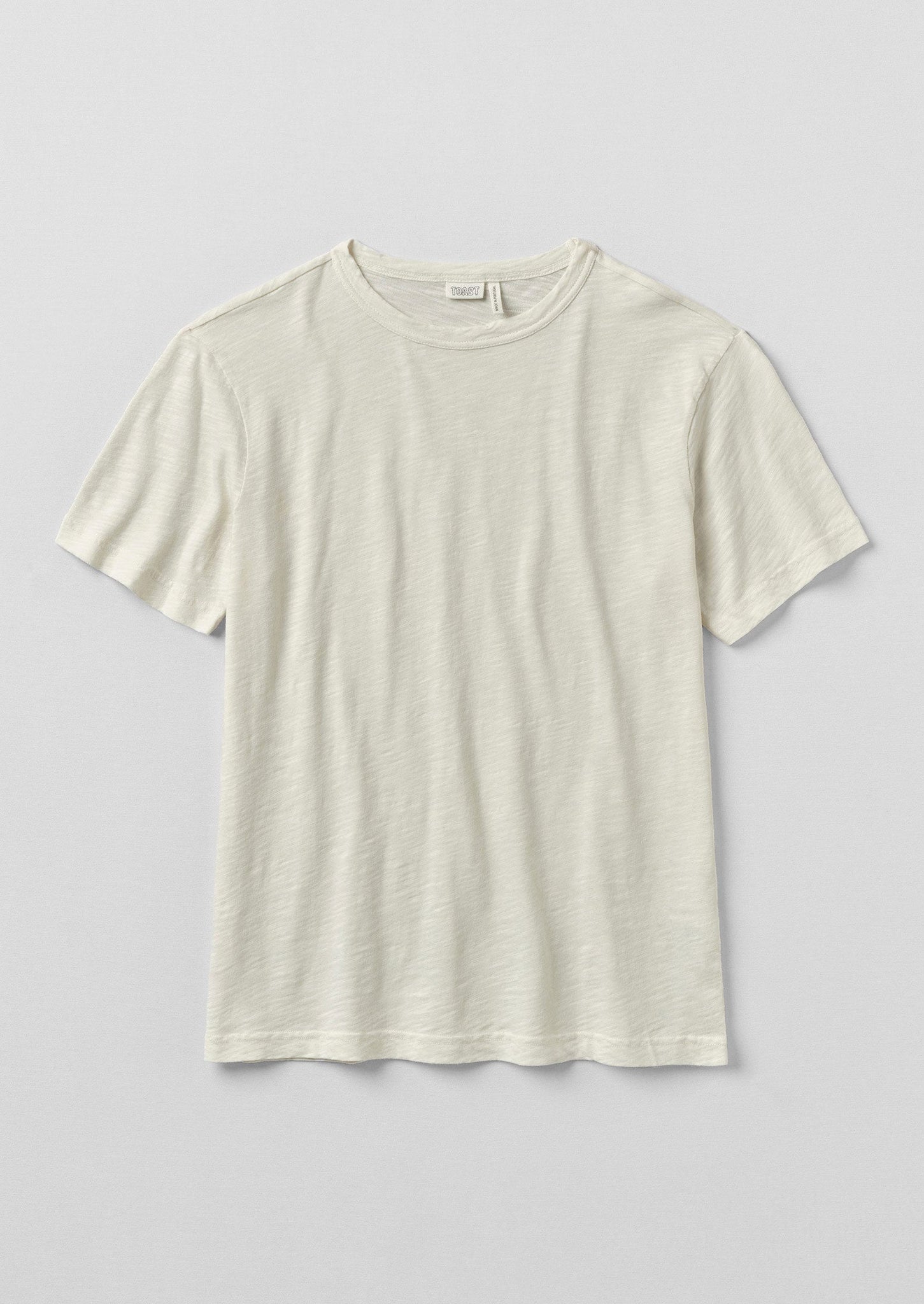 Theo Organic Cotton Short Sleeve Tee | Chalk