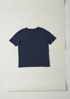 Theo Organic Cotton Short Sleeve Tee | Prussian Blue