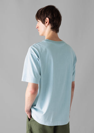 Mineral Dyed Organic Cotton Tee | Sky Blue