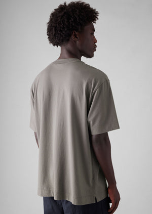 Garment Dyed Organic Cotton Tee | Dark Carbon