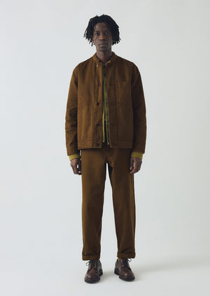 Garment Dyed Cotton Twill Jacket | Bronze