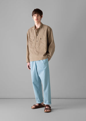 Alfie Cotton Twill Trousers | Lake