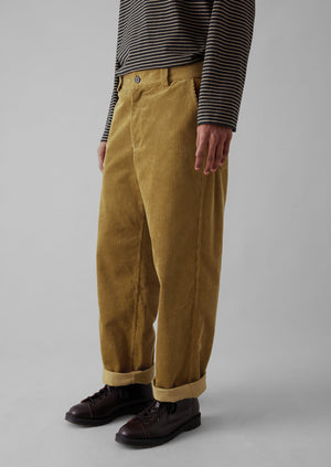 Rory Organic Cord Trousers | Golden Sand