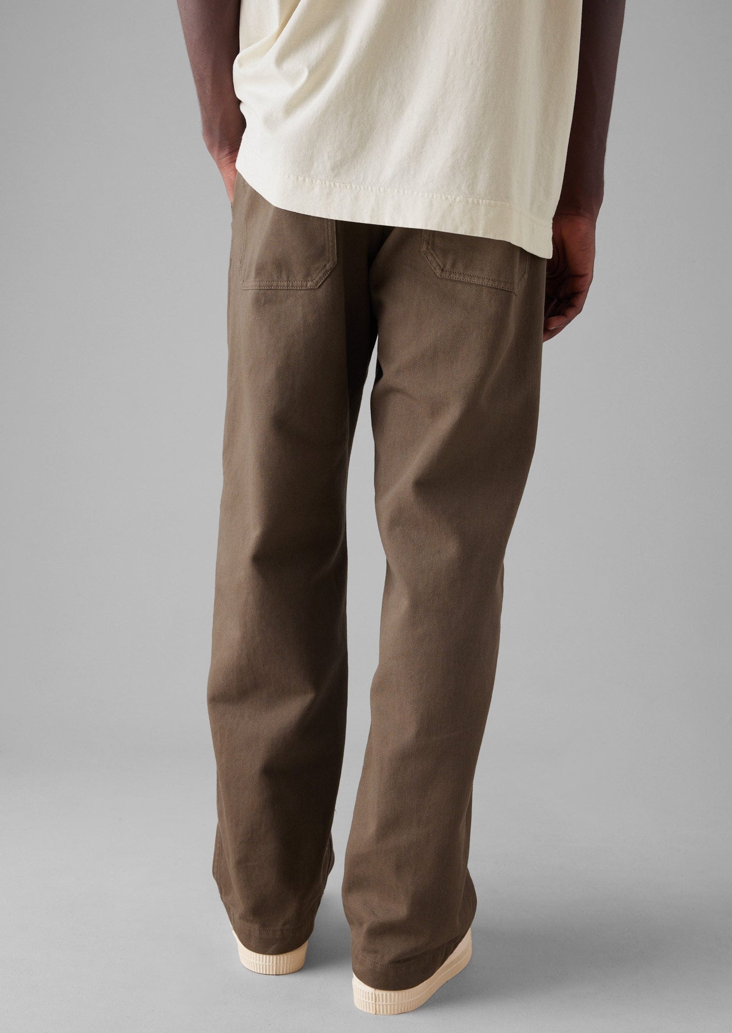 Rory Straight Leg Trousers | Mushroom