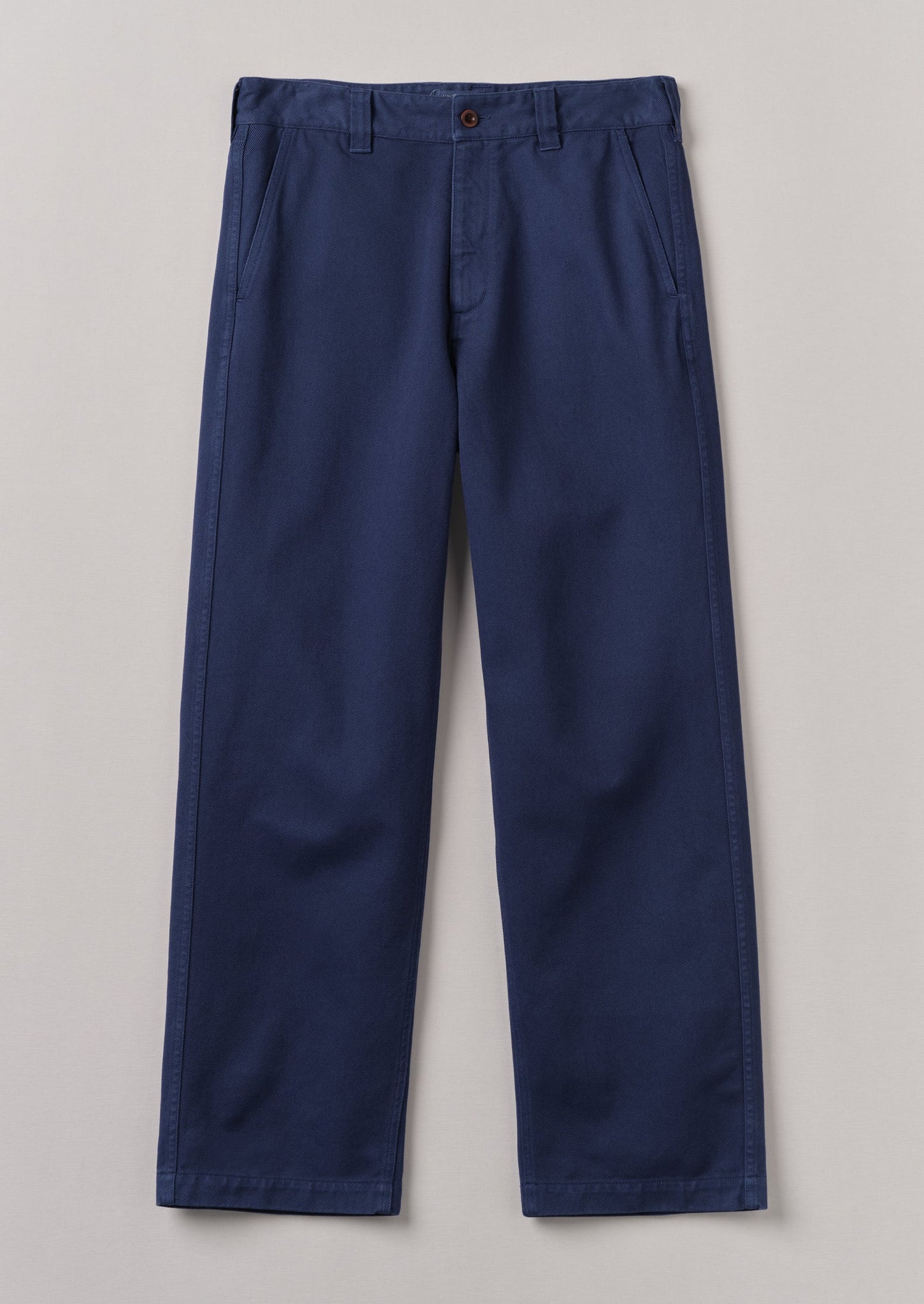 Rory Straight Leg Trousers | Maize Blue