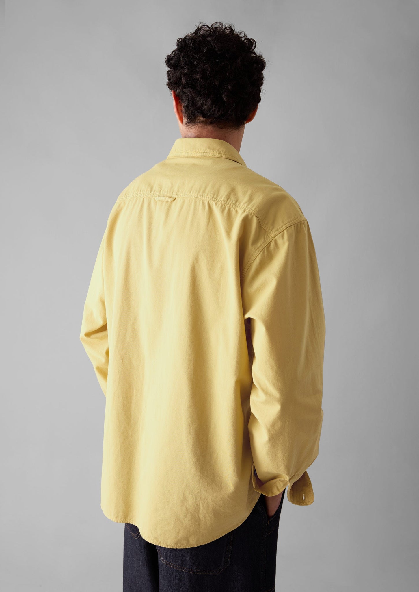 Garment Dyed Oxford Workwear Shirt | Soft Topaz