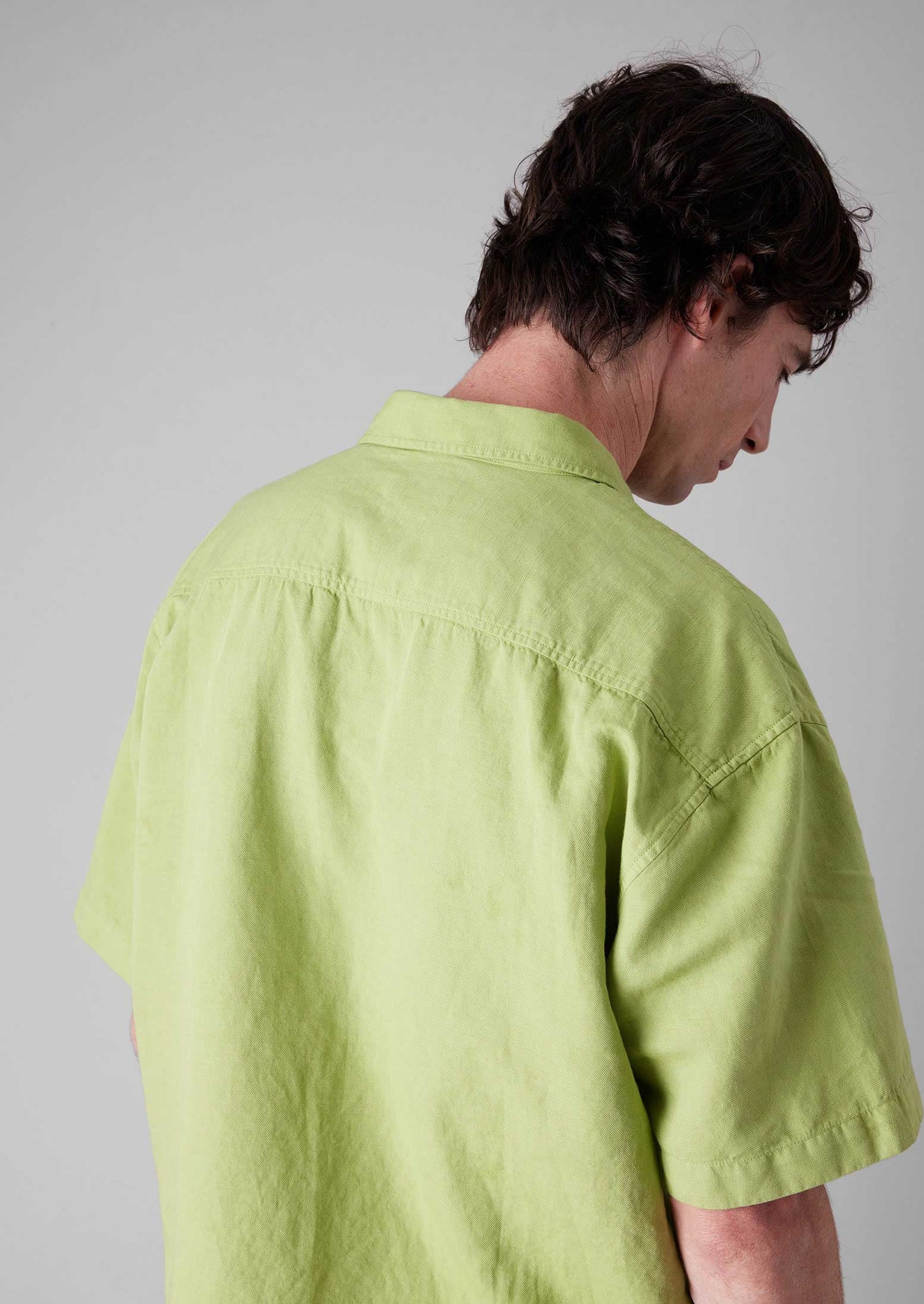 Pullover Short Sleeve Shirt | Matcha