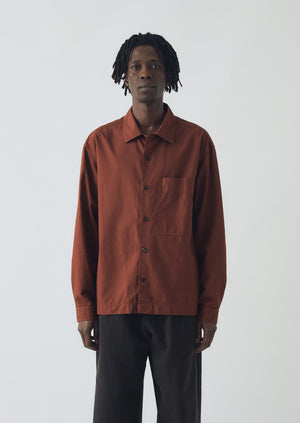 Garment Dyed Oxford Shirt | Cinnamon