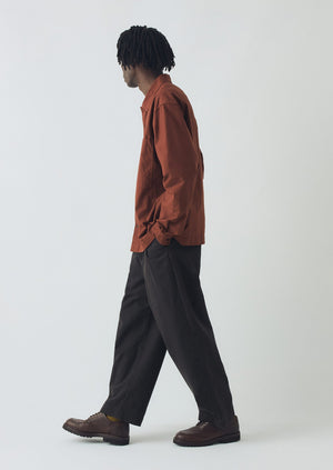 Garment Dyed Oxford Shirt | Cinnamon
