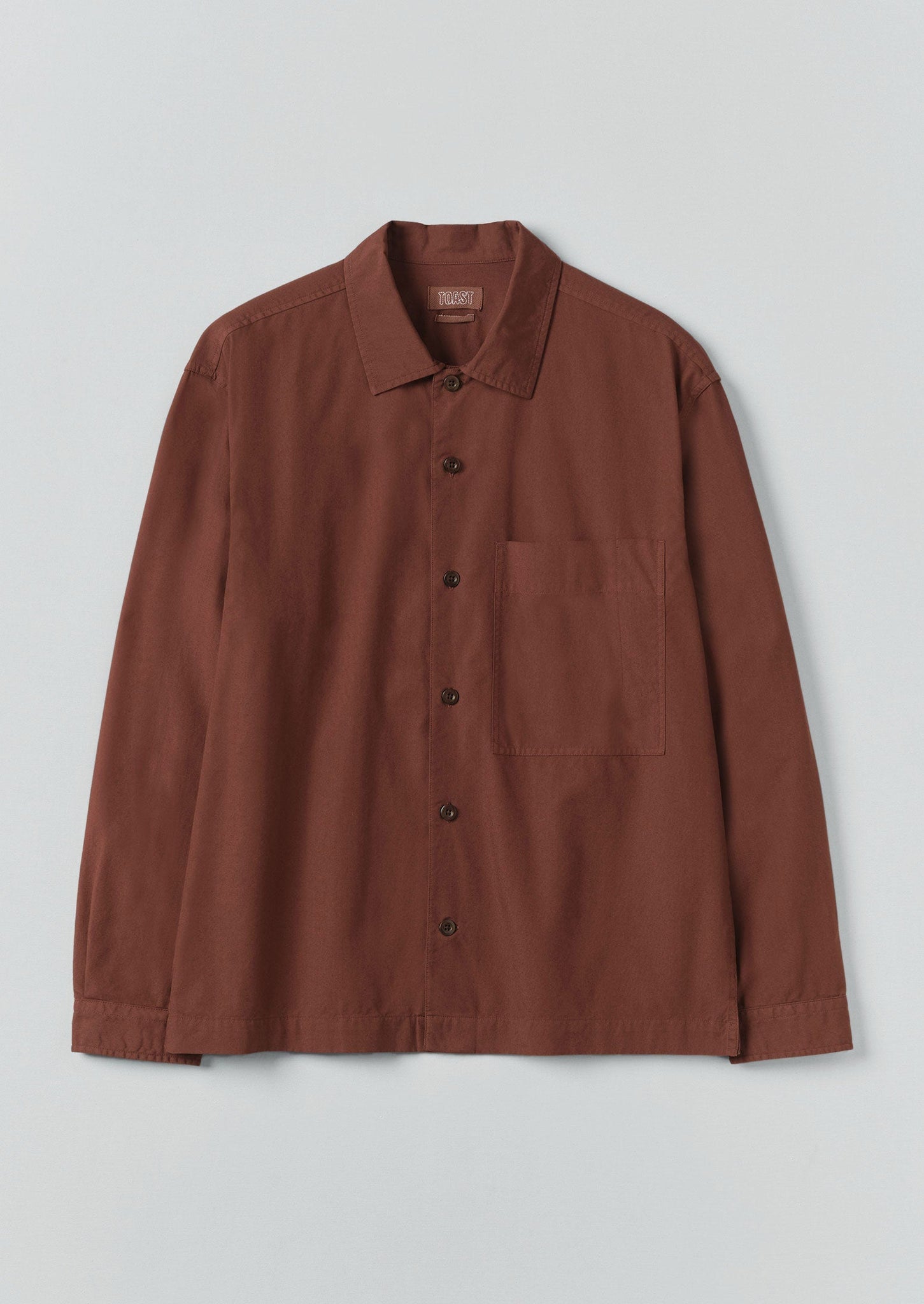 Garment Dyed Oxford Shirt | Cinnamon