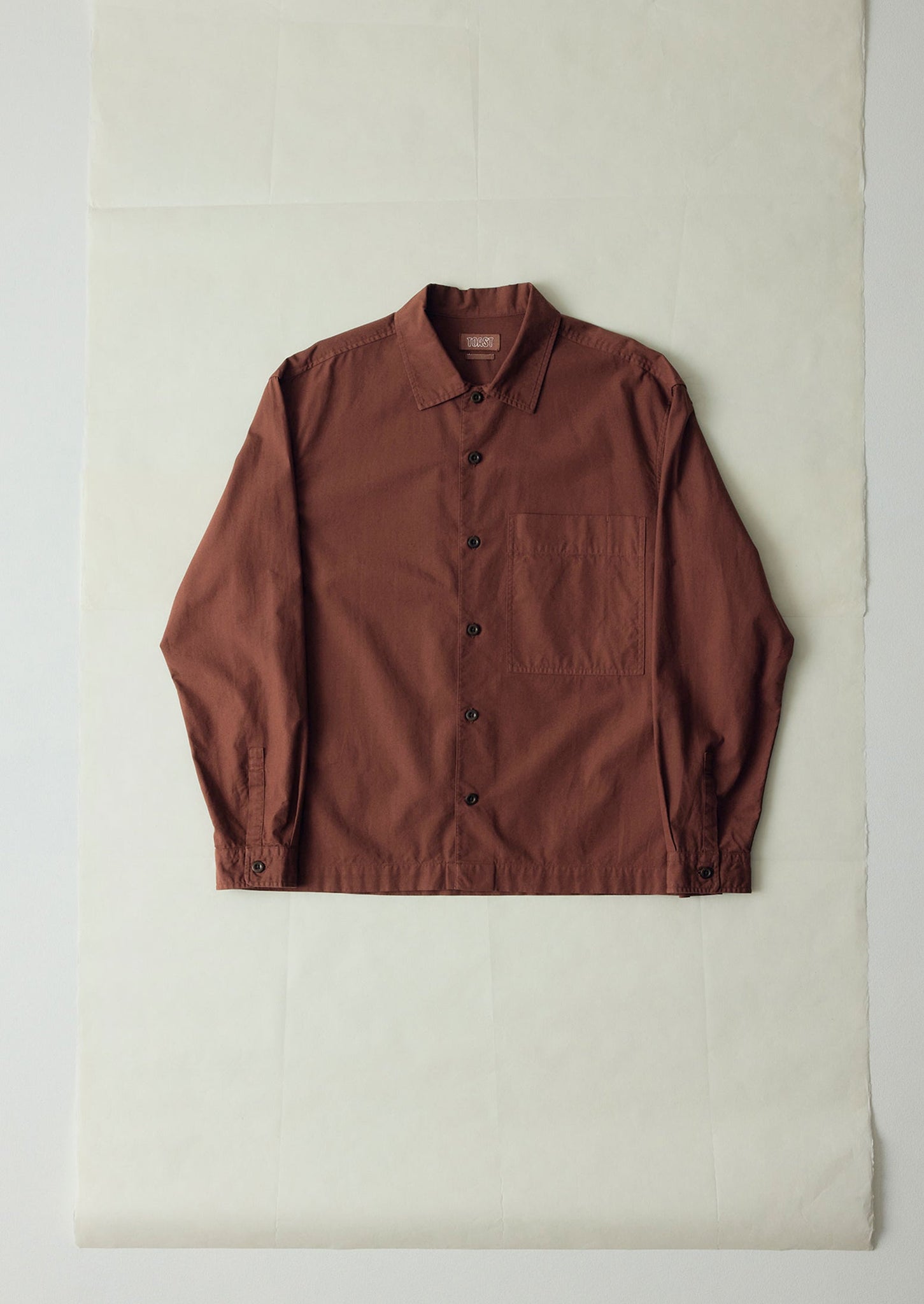 Garment Dyed Oxford Shirt | Cinnamon