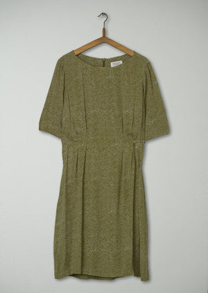 Reworn Constance Print Dress Size 14 (967) | Willow